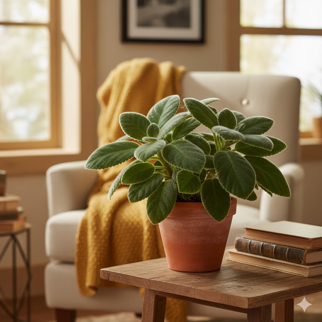 Velvet Bloom indoor plant